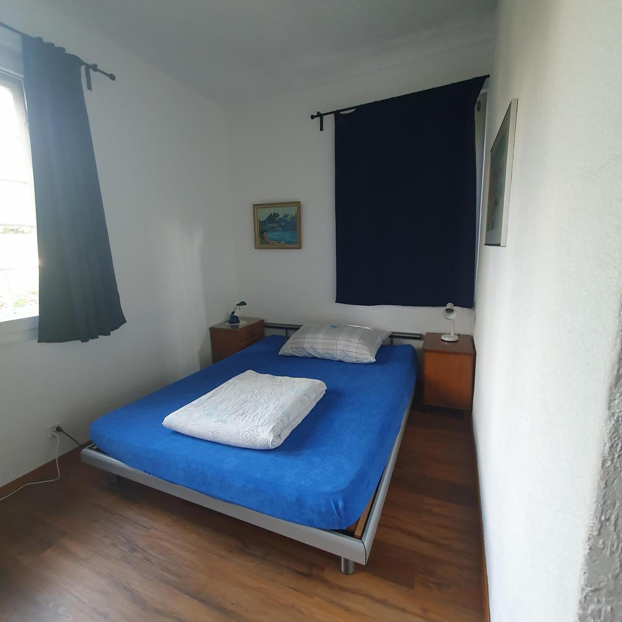 Zentral Gelegene Wohnung Mit Grossem Garten 因特拉肯 外观 照片